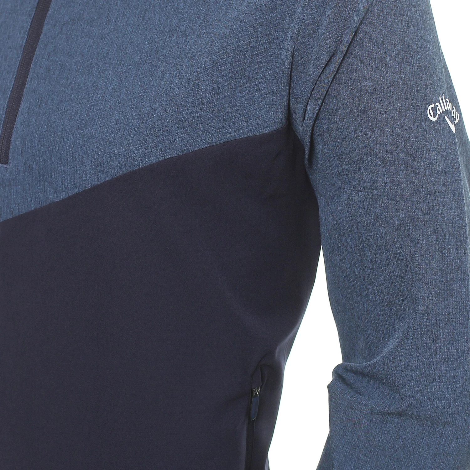 Callaway Golf Heathered 1/4 Zip Wind Jacket 3 Callaway Golf Heathered 1/4 Zip Wind Jacket - Image 3