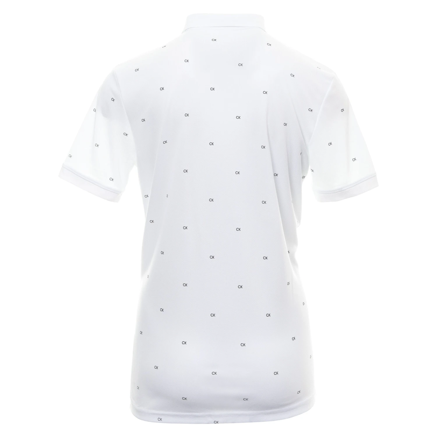 Calvin Klein Golf Monogram Pique Shirt 2 Calvin Klein Golf Monogram Pique Shirt - Image 2