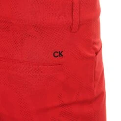 Calvin Klein Golf Printed Genius Shorts -Sportswear Store Calvin Klein Golf Printed Genius Short CKMS22546 Red 3