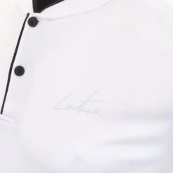 Couture Club Golf Collarless Shirt -Sportswear Store Couture Club Golf Collarless Shirt TCCM1979 White 3