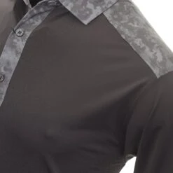 FootJoy Cloud Camo Trim Lisle Golf Shirt -Sportswear Store FootJoy Cloud Camo Trim Lisle Golf Shirt 80011 3