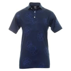 FootJoy Jungle Leaf Print Golf Shirt