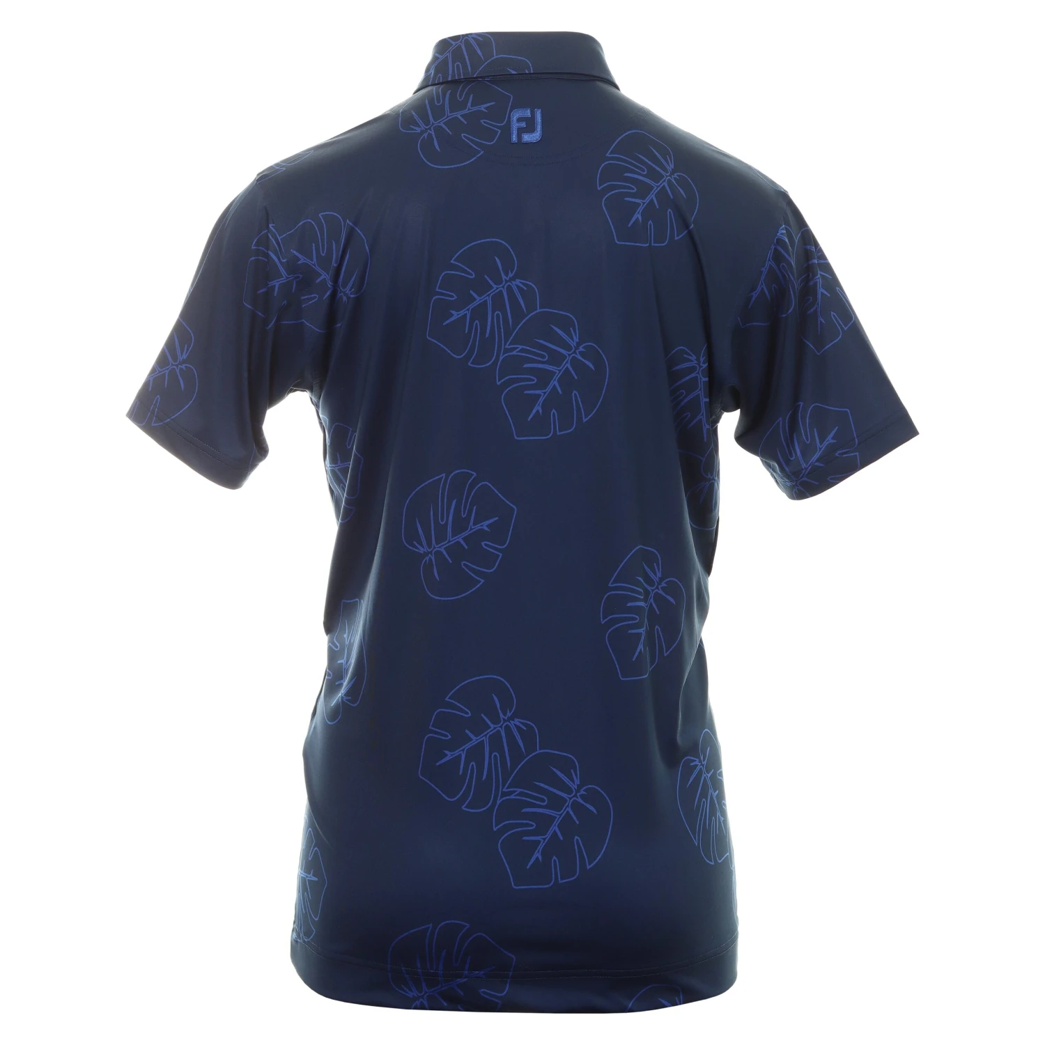 FootJoy Jungle Leaf Print Golf Shirt 2 FootJoy Jungle Leaf Print Golf Shirt - Image 2