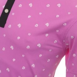 FootJoy Scattered Floral Pique Golf Shirt -Sportswear Store FootJoy Scattered Floral Pique Golf Shirt 80041 3