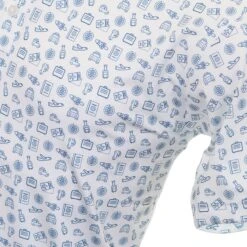 FootJoy Travel Print Lisle Golf Shirt 5 FootJoy Travel Print Lisle Golf Shirt -Sportswear Store FootJoy Travel Print Lisle Golf Shirt 80048 3