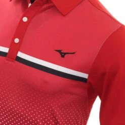 Mizuno Golf Quick Dry Elite Gradient Shirt -Sportswear Store Mizuno Golf Quick Dry Elite Gradient Shirt 52GA2010 Red 62 3