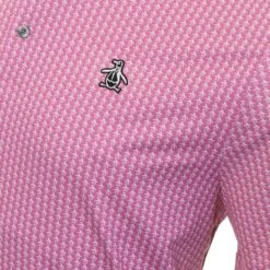 Original Penguin Golf Allover Pete Printed Polo Shirt -Sportswear Store Original Penguin Golf Allover Pete Printed Polo Shirt OGKSC026 675 3