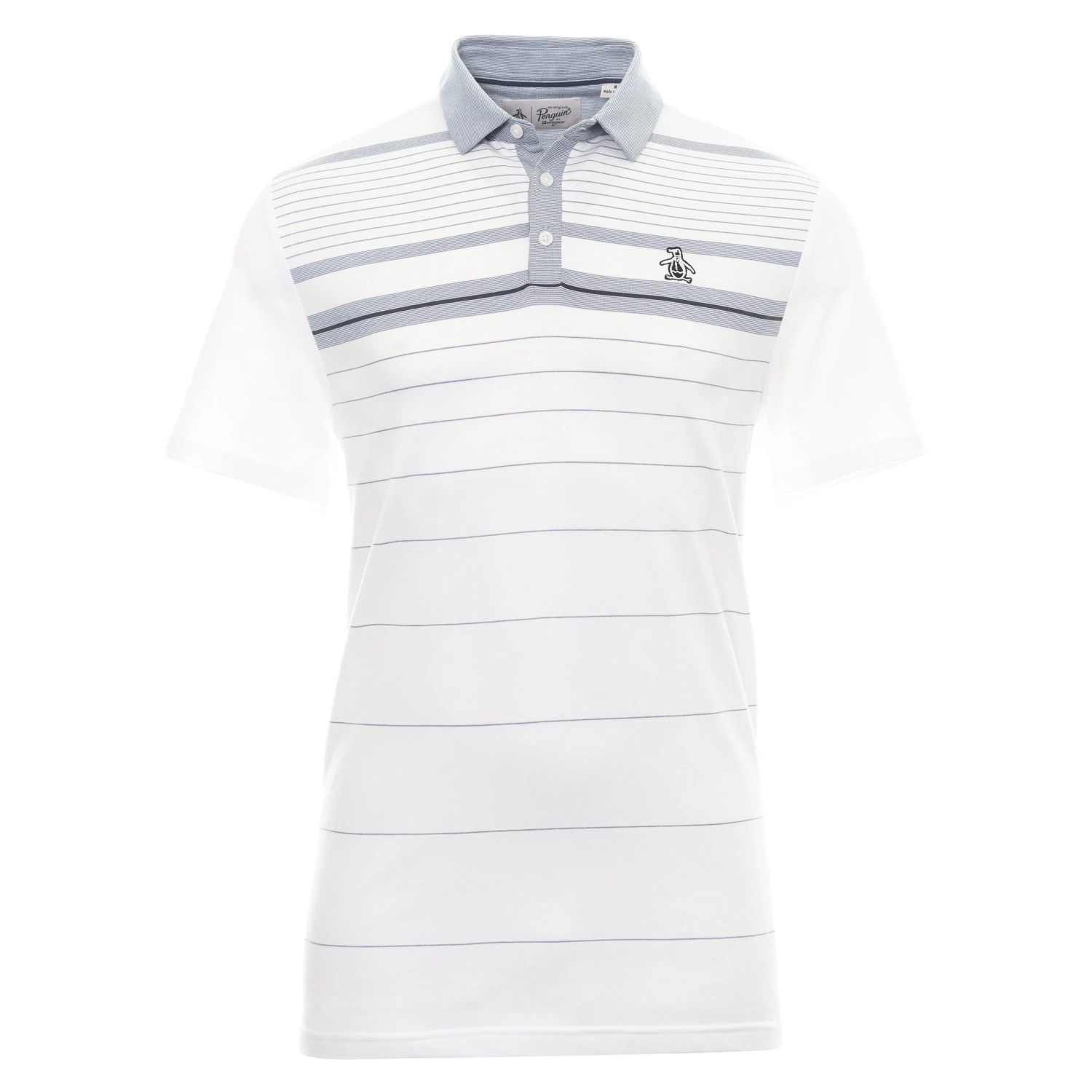 Original Penguin Golf Heritage Fine Line Polo Shirt 1 Original Penguin Golf Heritage Fine Line Polo Shirt