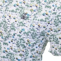 Original Penguin Golf Pete In The Park Print Polo Shirt -Sportswear Store Original Penguin Golf Pete In The Park Print Polo Shirt OGKSD016 118 3
