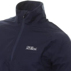 Oscar Jacobson Eastwood Waterproof Jacket -Sportswear Store Oscar Jacobson Eastwood Waterproof Jacket OJTOP0113 Navy 3