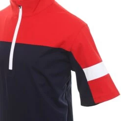 Sunderland Golf Cortina Zip Windshirt -Sportswear Store Sunderland Golf Cortina Zip Windshirt Navy Red 3