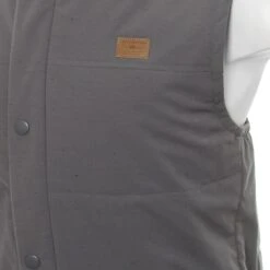 TravisMathew Snowbody Better Full Zip Gilet -Sportswear Store TravisMathew Snowbody Better Full Zip Gilet 1MV273 Grey Pinstripe 3